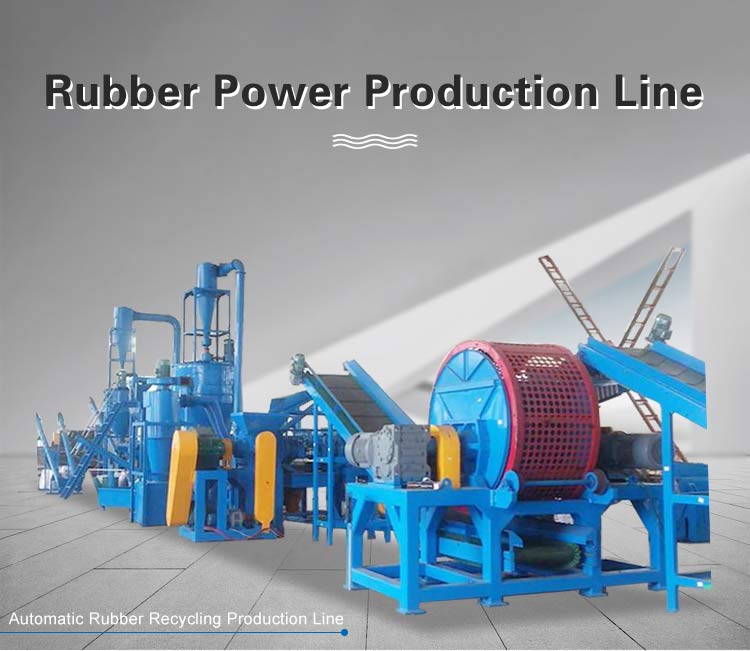 Waste Tire Recycling Line manufacture Waste Tire Recycling Line manufacture
