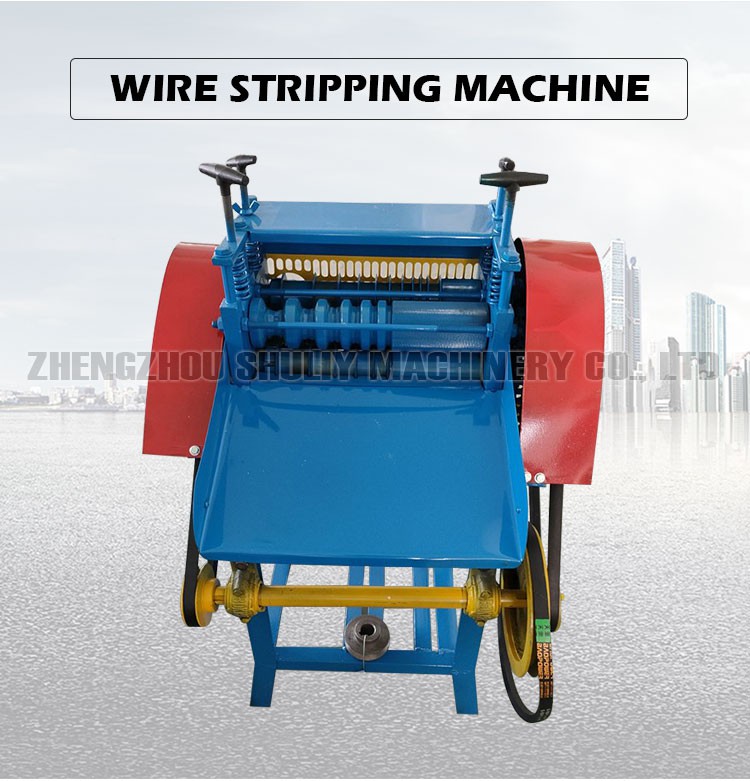 Copper stripping machine Copper stripping machine