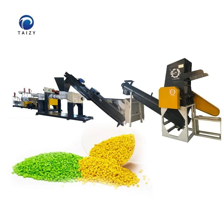 Plastic granulation production line4