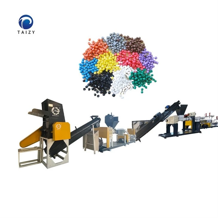 Plastic granulation production line2