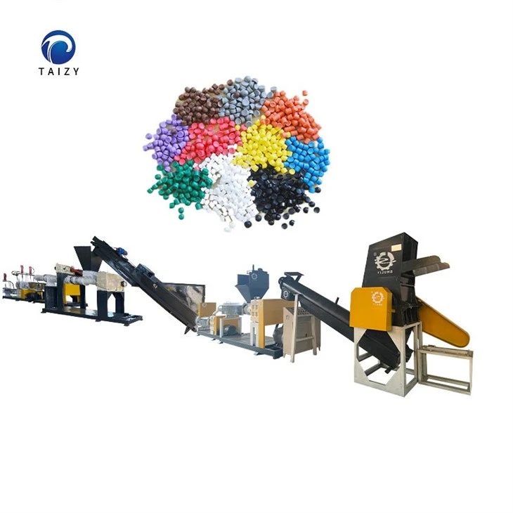 Plastic granulation production line3