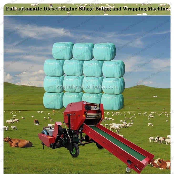 Silage Baler And Wrapper Machine