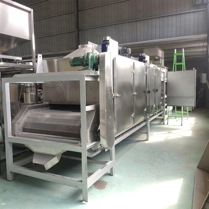 continuous roaster machine